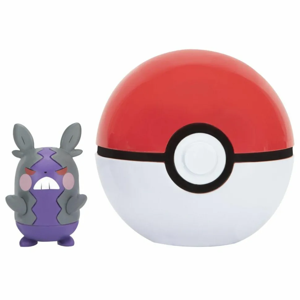 Pokemon - Morpeko + Poke Ball Clip ’N’ Go Poke Ball Set