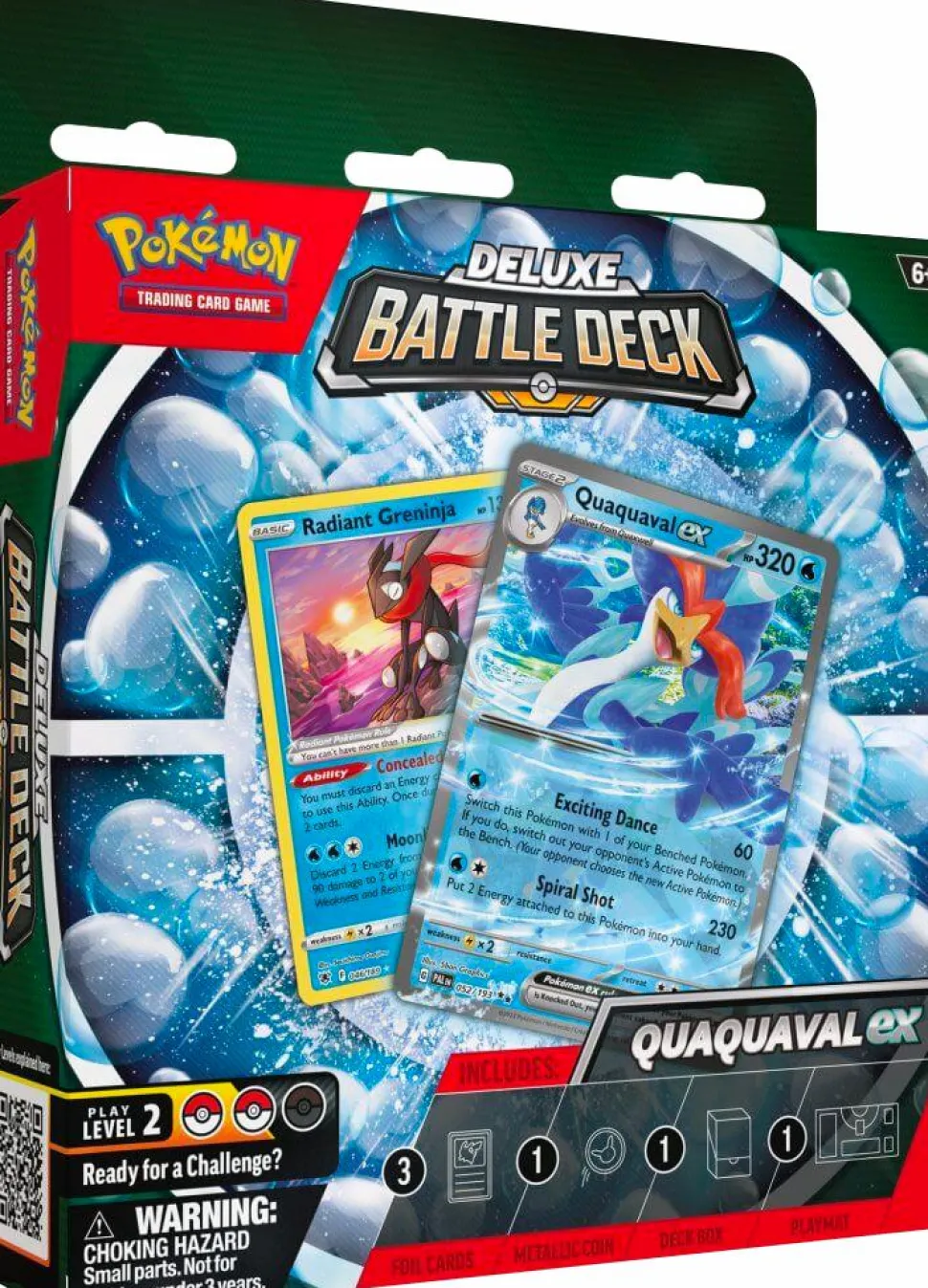 Pokemon - Quaquaval ex Deluxe Battle Deck
