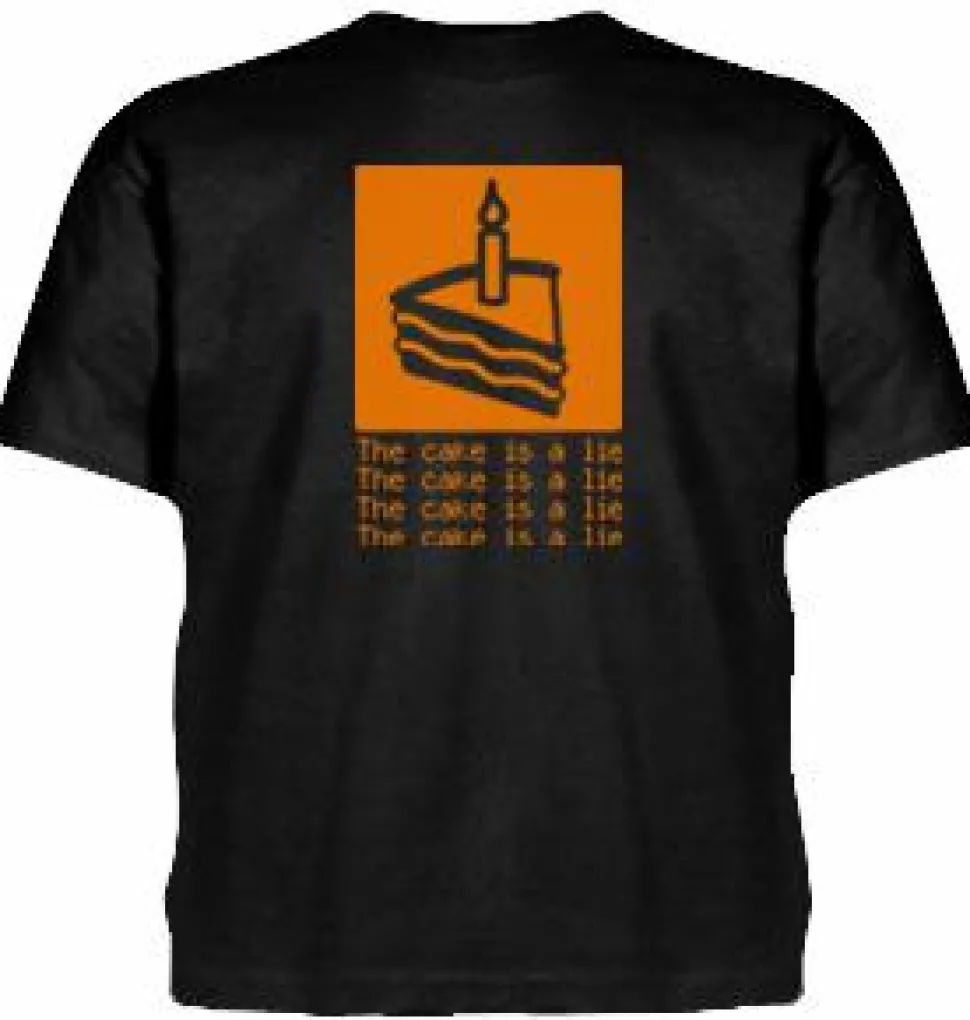 Portal - The Cake is a Lie T-Shirt