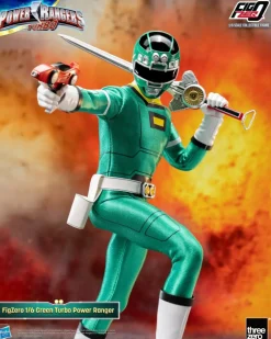 Power Rangers Turbo - Green Turbo FigZero 1/6th Scale Action Figure