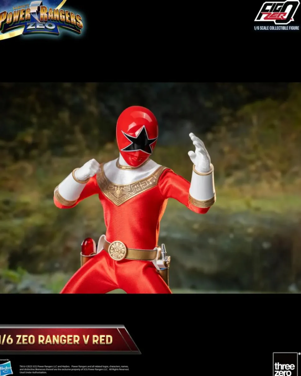 Power Rangers Zeo - Ranger V Red FigZero 1/6th Scale Action Figure