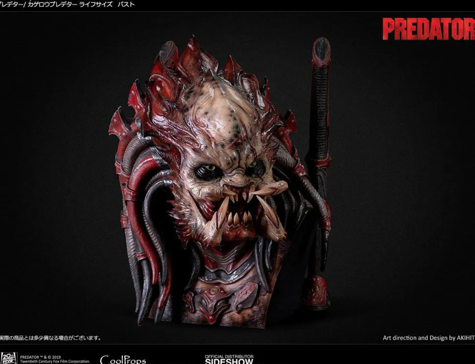 Predator - KAGERO Predator 1:1 Scale Life-Size Bust by Akihito Ikeda