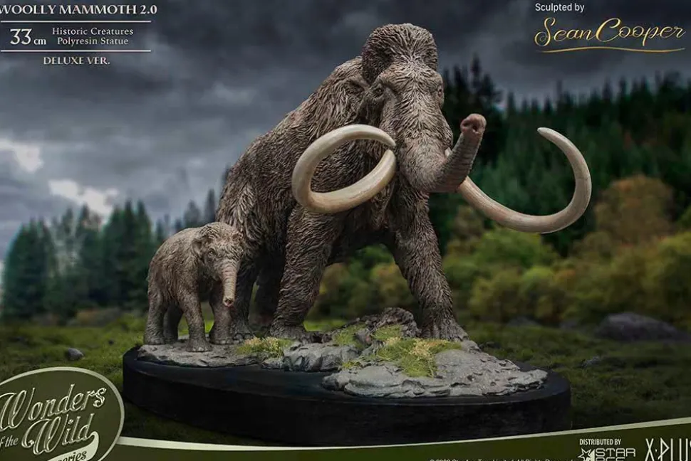 Prehistoric Creatures - Woolly Mammoth 2.0 Deluxe Statue