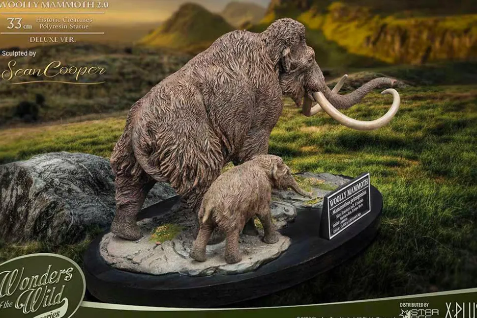 Prehistoric Creatures - Woolly Mammoth 2.0 Deluxe Statue