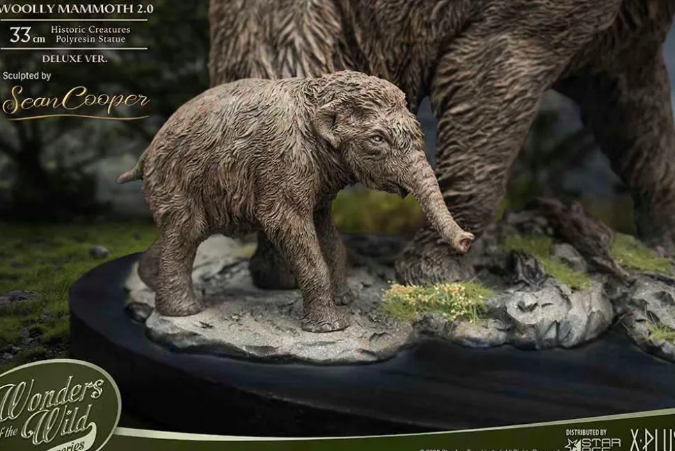 Prehistoric Creatures - Woolly Mammoth 2.0 Deluxe Statue
