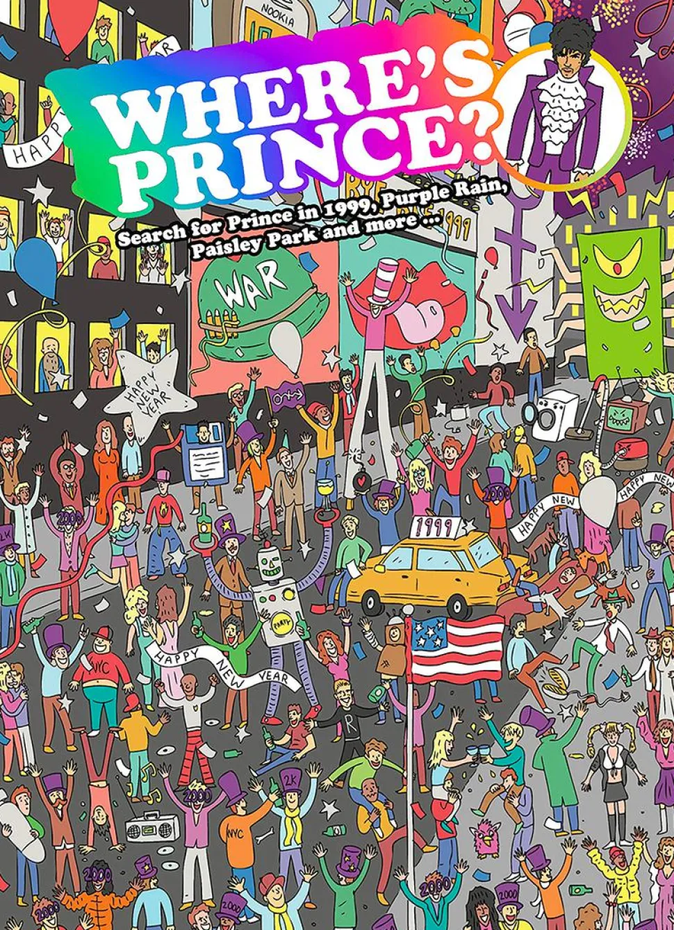 Prince - Where’s Prince Hardcover Book