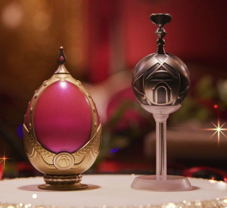 Puella Magi Madoka Magica - Soul Gem & Grief Seed Madoka Kaname Version Proplica 1:1 Life-Size Prop Replica 2-Pack