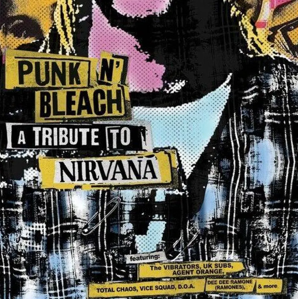 Punk N' Bleach - A Tribute To Nirvana LP Vinyl Record (Green Splatter Coloured Vinyl)
