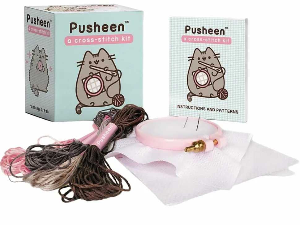 Pusheen - A Cross-Stitch Kit