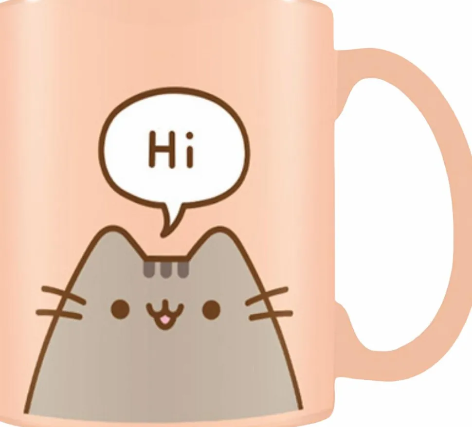 Pusheen - Hi/Bye Ceramic Mug
