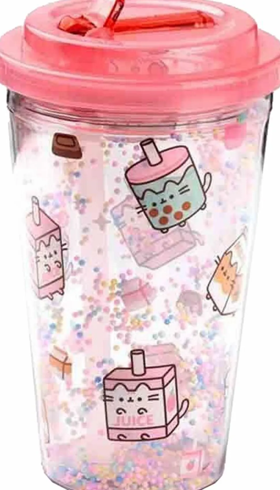 Pusheen - Pusheen Sips Double Walled Cup with Straw