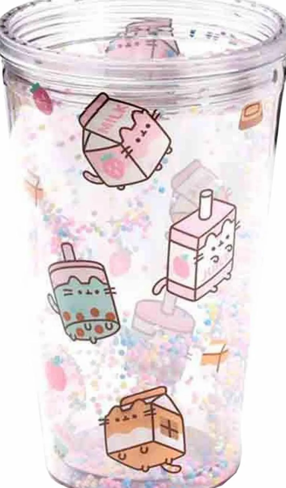 Pusheen - Pusheen Sips Double Walled Cup with Straw