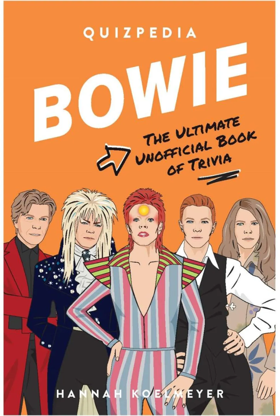 Quizpedia - Bowie: The Ultimate Book of Trivia Paperback Book