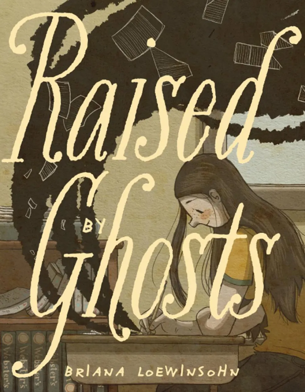 Raised By Ghosts by Briana Loewinsohn Paperback Book