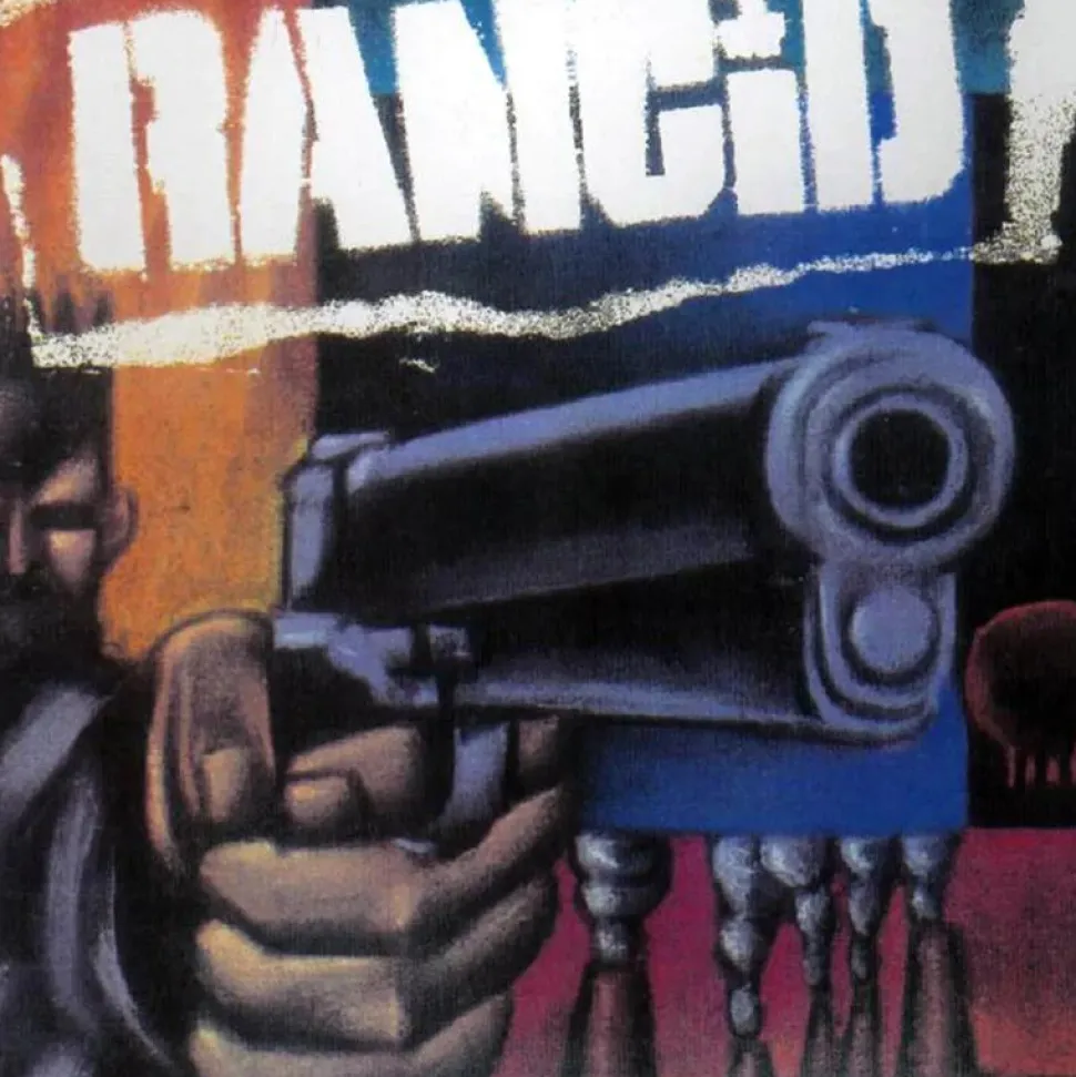 Rancid - Rancid LP Vinyl Record (White with Black Splatter Vinyl)