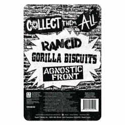 Rancid - Skeletim Wolf Head ReAction 3.75” Action Figure