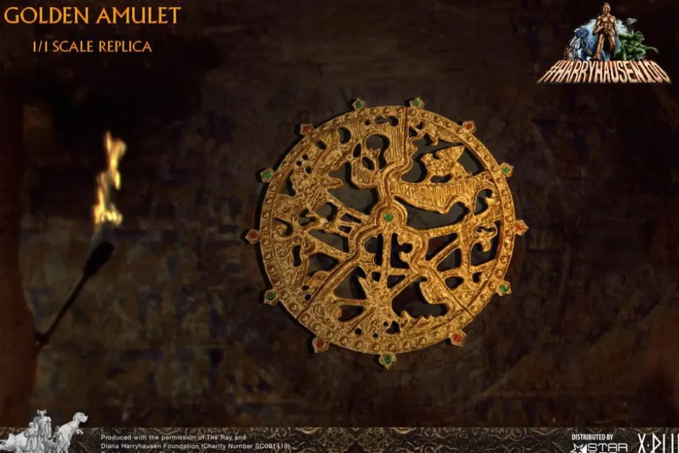 Ray Harryhausen - Kali Golden Amulet 1:1 Scale Life-Size Replica