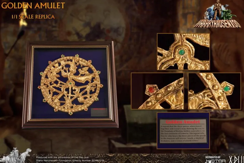 Ray Harryhausen - Kali Golden Amulet 1:1 Scale Life-Size Replica