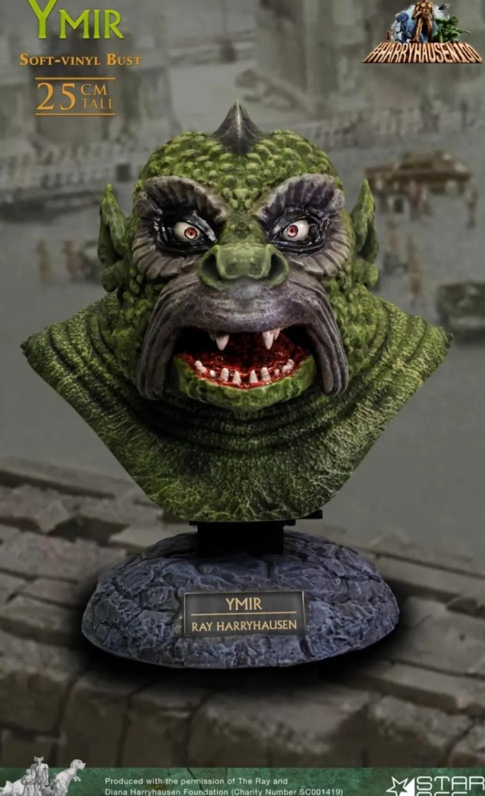Ray Harryhausen - Ymir Vinyl 9" Bust