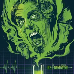 Re-Animator (1985) - Original Motion Picture Soundtrack by Richard Band LP Vinyl Record (Hand Poured Coloured Vinyl)