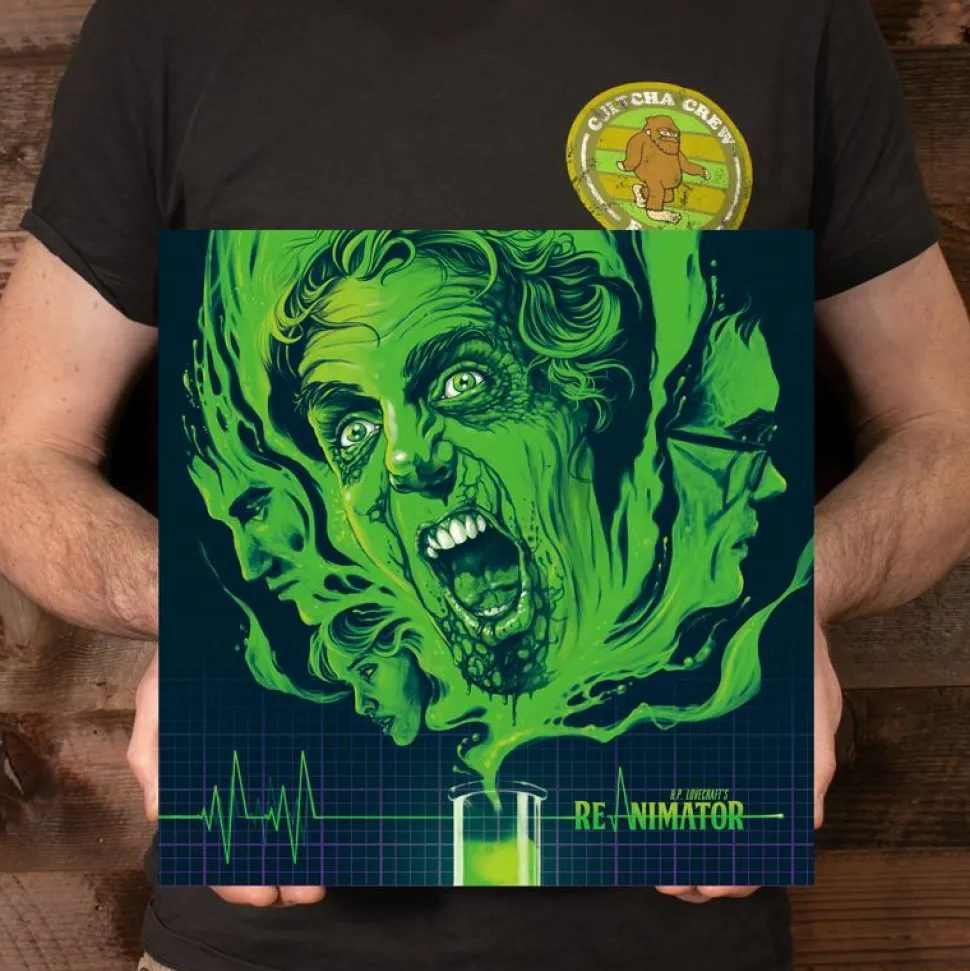 Re-Animator (1985) - Original Motion Picture Soundtrack by Richard Band LP Vinyl Record (Hand Poured Coloured Vinyl)