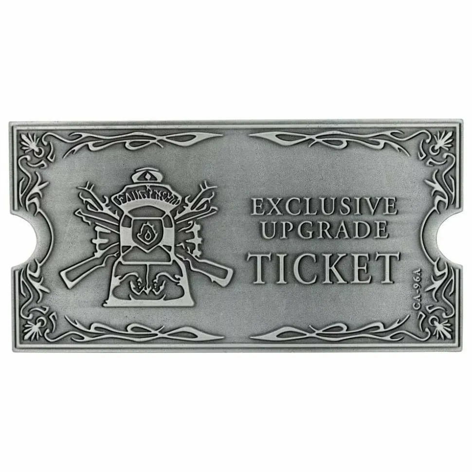 Resident Evil 4 - Exclusive Upgrade Ticket Limited Edition Metal Replica
