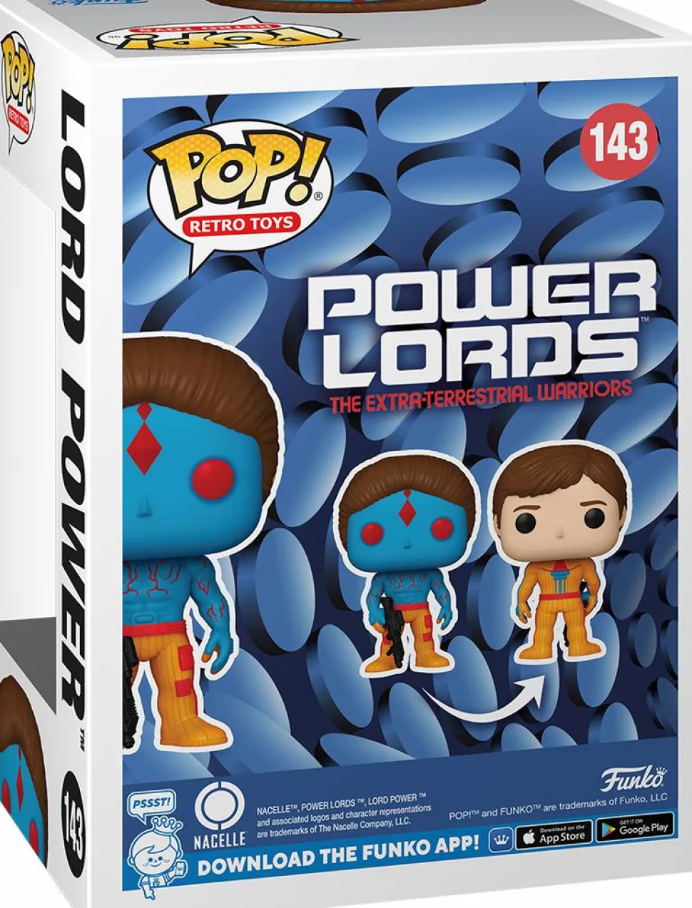 Retro Toys: Power Lords - Lord Power Pop! Vinyl Figure