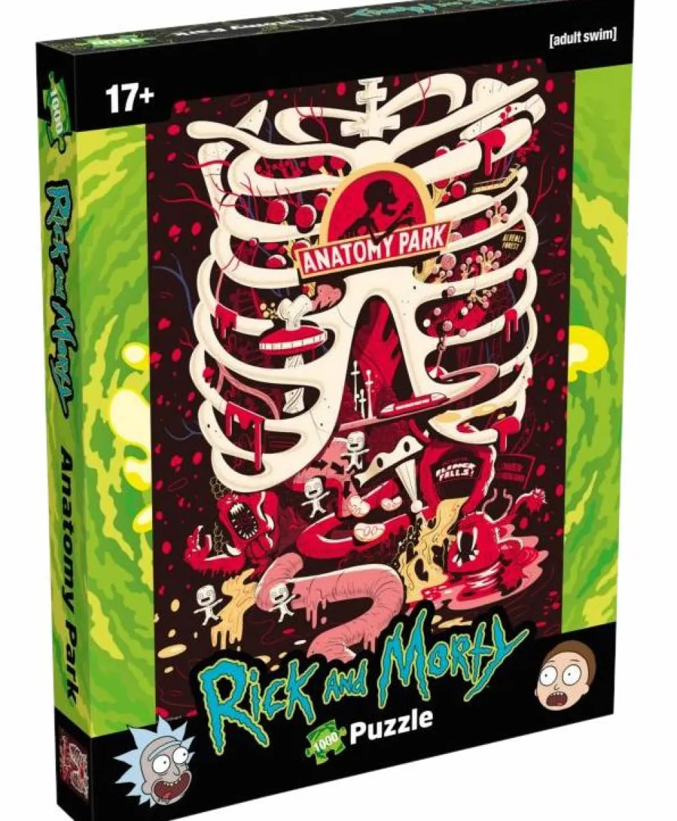 Rick and Morty - Anatomy Park 1000 Piece Jigsaw Puzzle