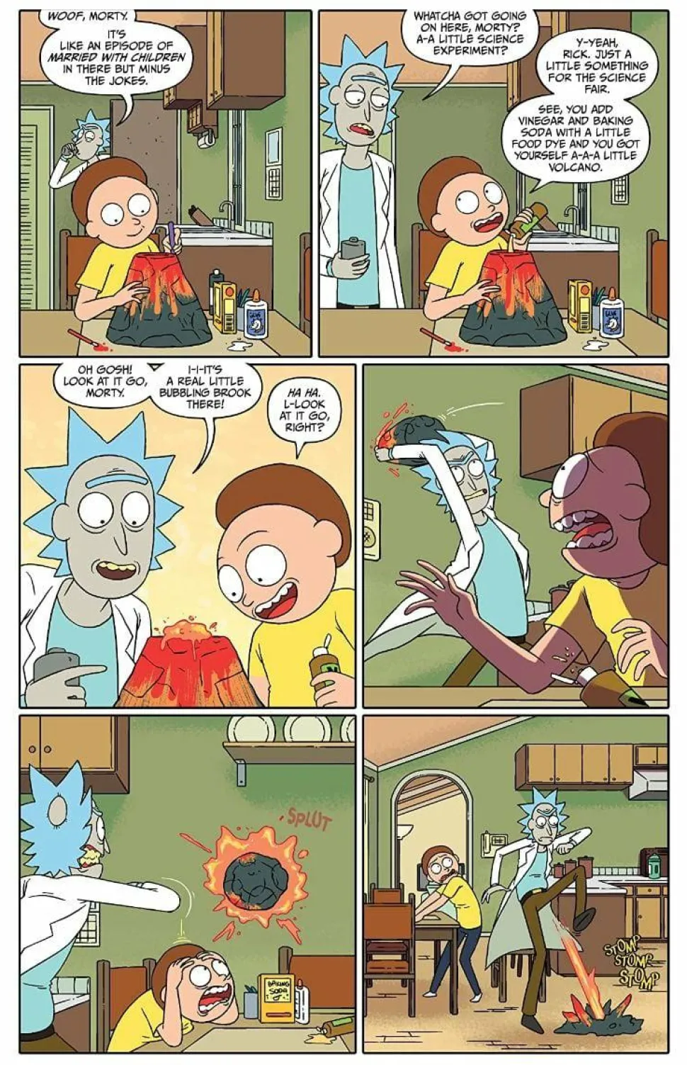 Rick and Morty - Book Four Deluxe Edition Hardcover Book