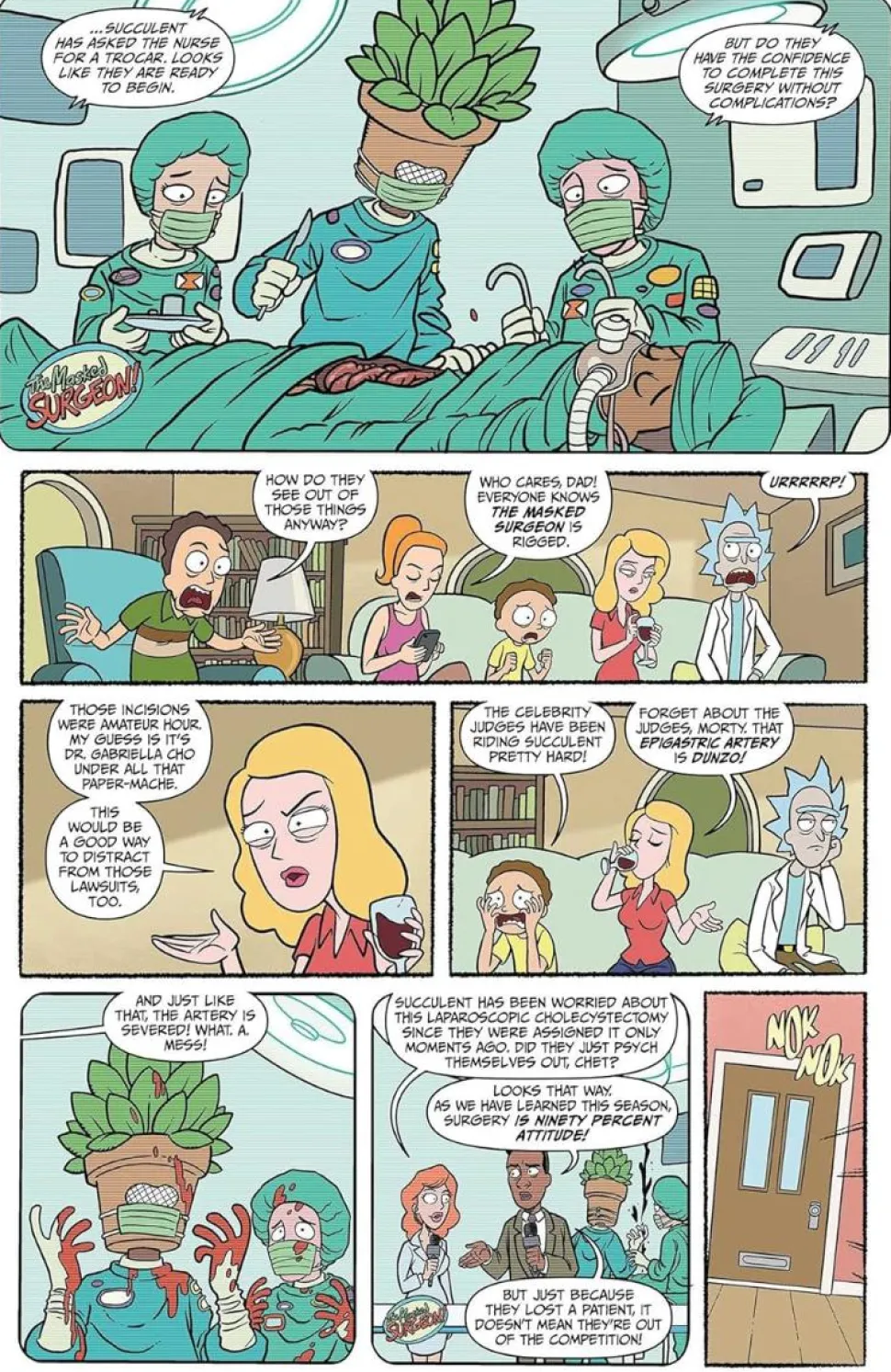 Rick and Morty - Deluxe Double Feature Volume 02 Hardcover Book