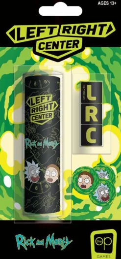 Rick and Morty - Left Right Center Dice Game