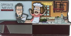 Rick and Morty - Michael Thompson & Pichael Thompson Sliding Enamel Pin
