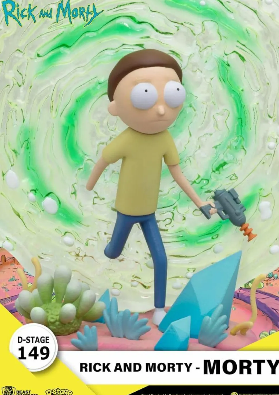 Rick and Morty - Morty D-Stage 6" PVC Diorama Statue
