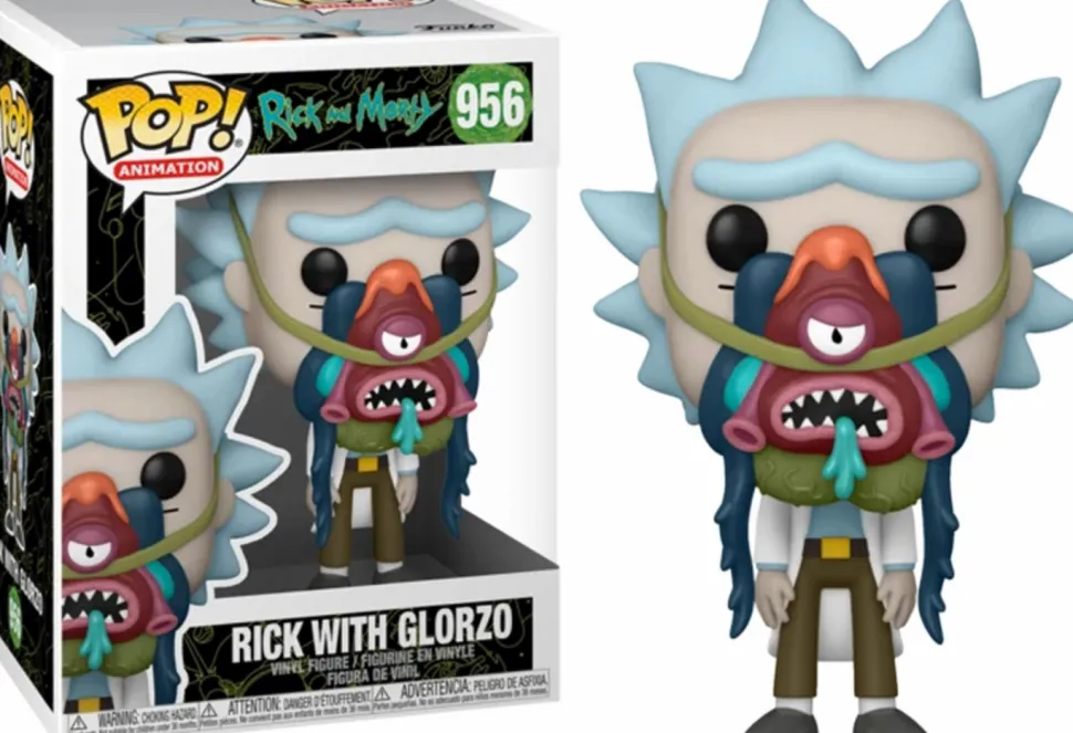 Rick and Morty - Rick with Glorzo Pop! Vinyl Figure