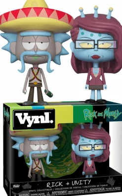 Rick and Morty - Rick with Sombrero and Unity Vynl. Vinyl Figure 2-Pack