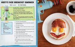Rick and Morty - The Official Cookbook Hardcover Book