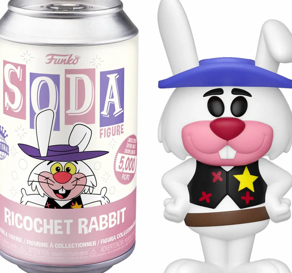 Ricochet Rabbit & Droop-a-Long - Ricochet Rabbit Vinyl SODA Figure in Collector Can (International Edition)