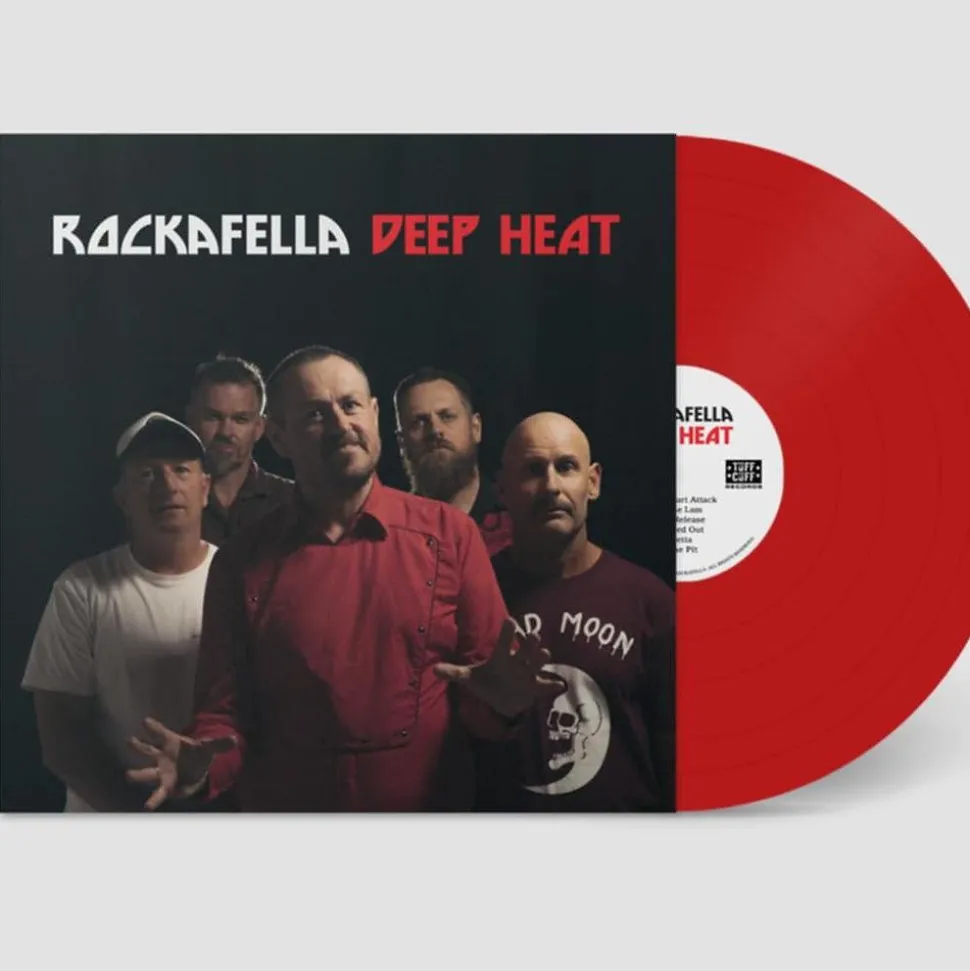 Rockafella - Deep Heat LP Vinyl Record (Red Coloured Vinyl)