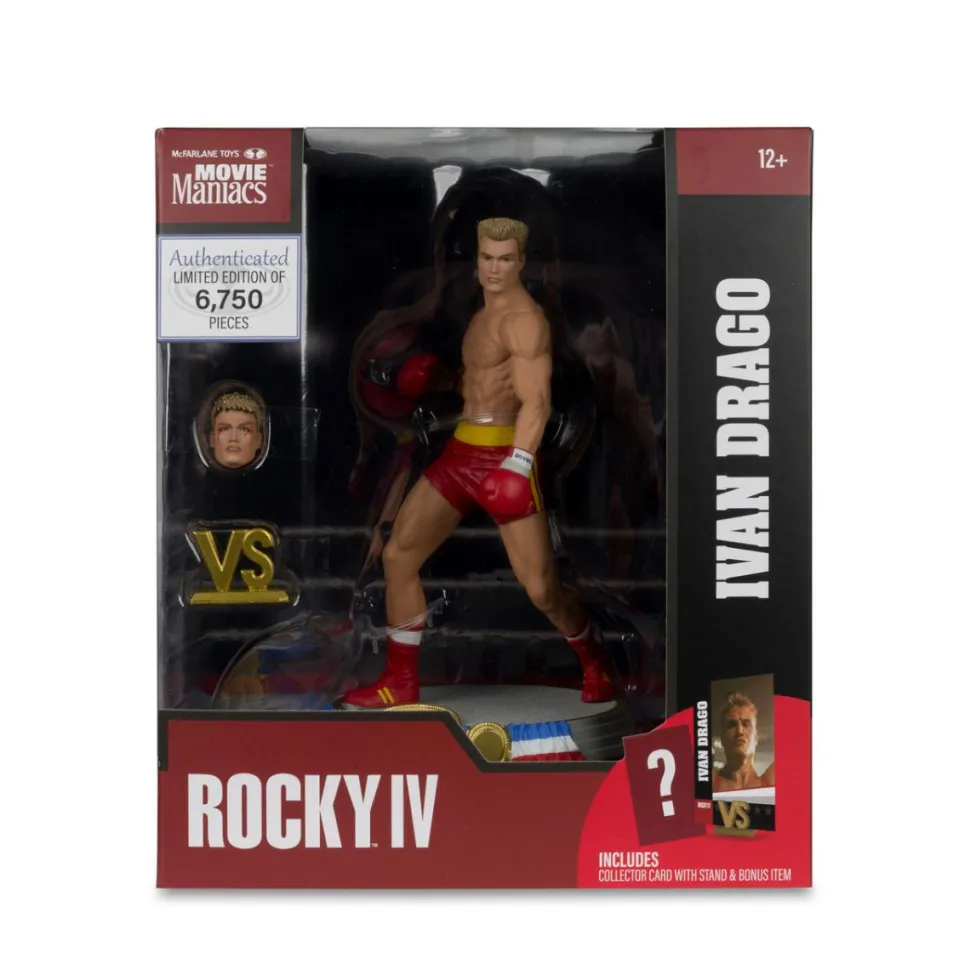 Rocky IV - Ivan Drago Movie Maniacs 6" Scale PVC Statue