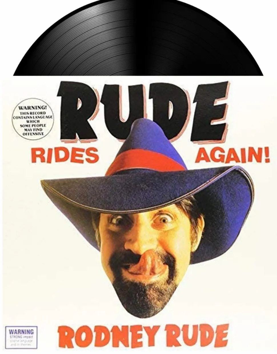 Rodney Rude - Rude Rides Again! LP Vinyl Record