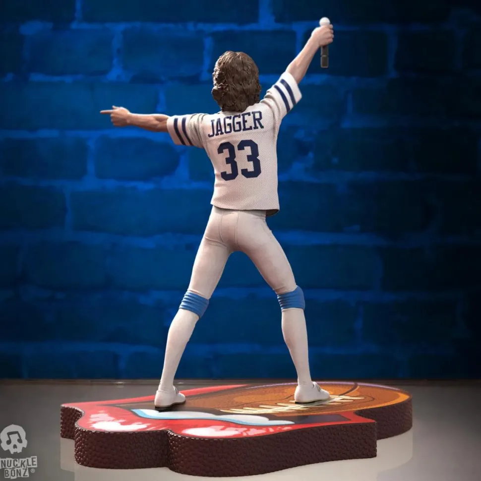 Rolling Stones - Mick Jagger US Tour '81 (White Jersey) 8.5" Statue