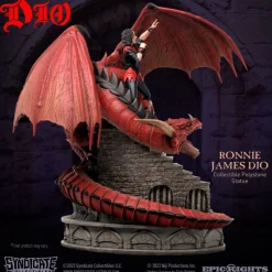 Ronnie James Dio - Dio with Dragon 1/10th Scale Statue