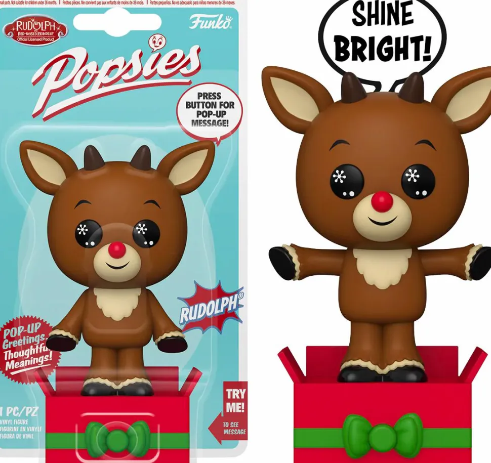 Rudolph the Red-Nosed Reindeer - Rudolph Popsies Vinyl Figure