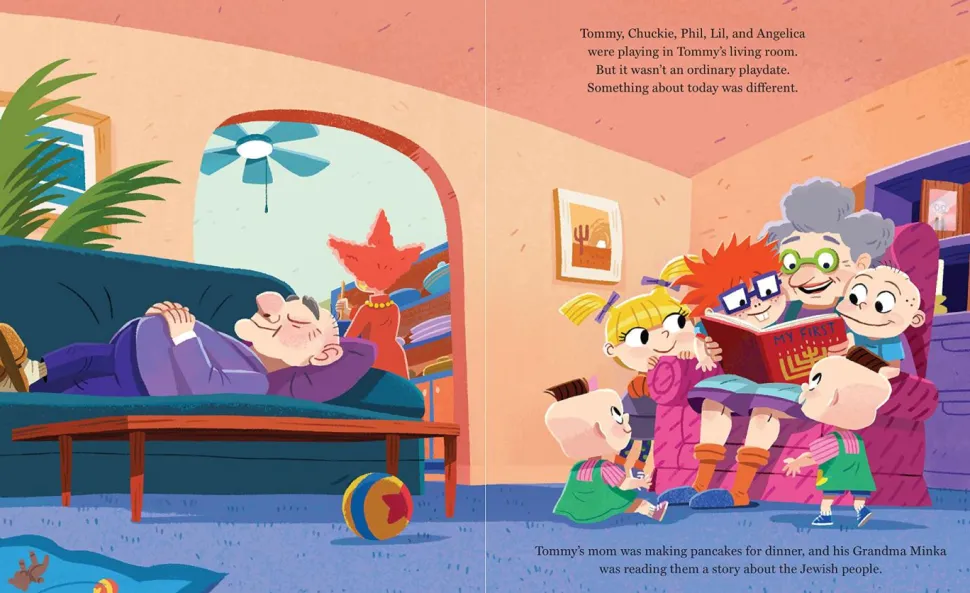 Rugrats - A Rugrats Chanukah: The Classic Illustrated Storybook (Pop Classics) Hardcover Book