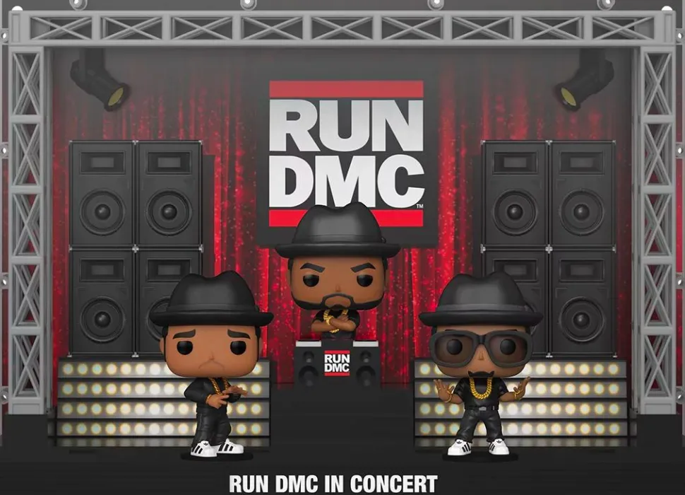 Run DMC - Run DMC in Concert Deluxe Pop! Moment Vinyl Figure 3-Pack