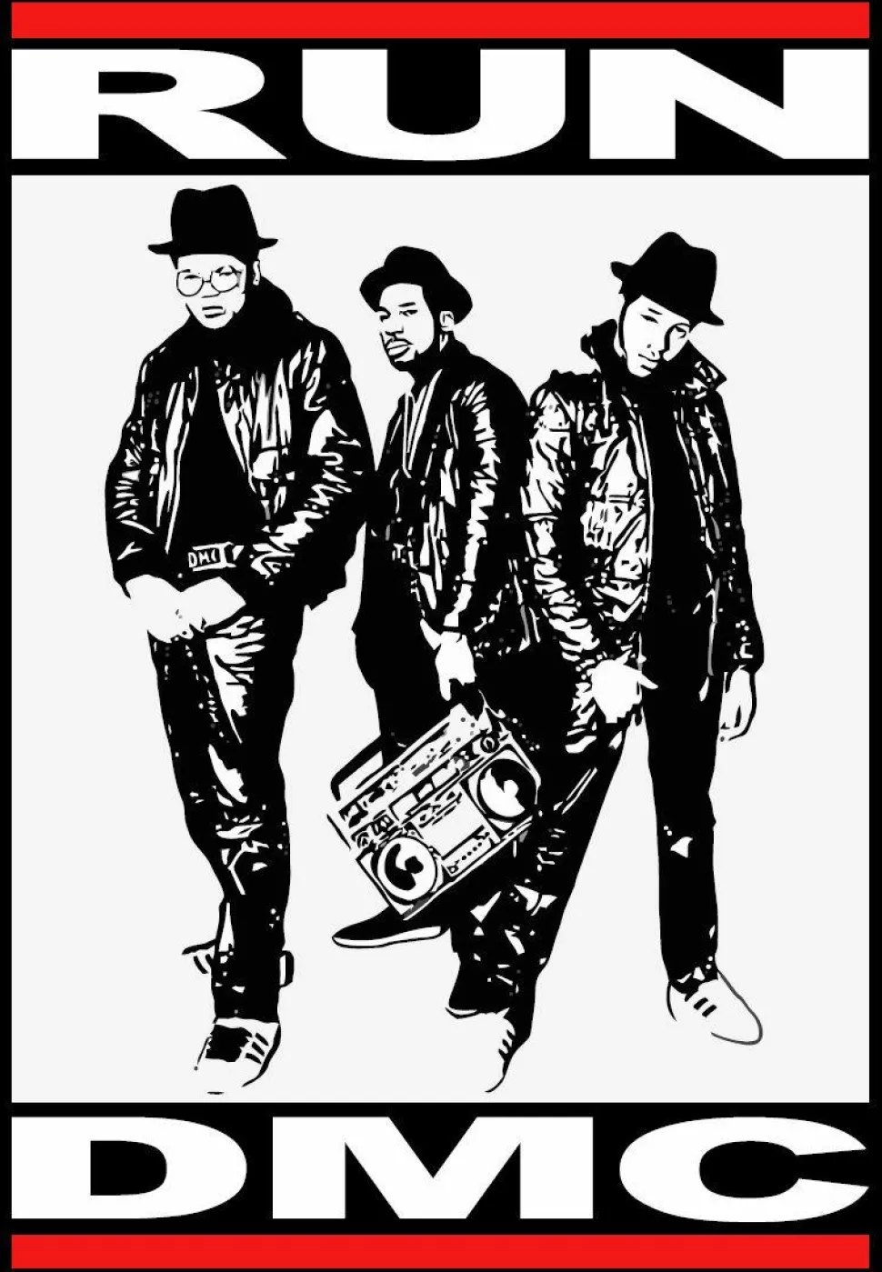 Run-DMC - Walk This Way Art Print