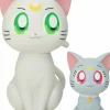 Sailor Moon Cosmos - Artemis & Diana Sofvimates 5.5" PVC Statue 2-Pack