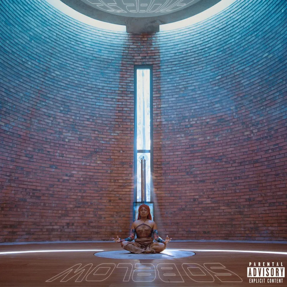 Sampa The Great - As Above So Below LP Vinyl Record (White & Blue Smash Coloured Vinyl)
