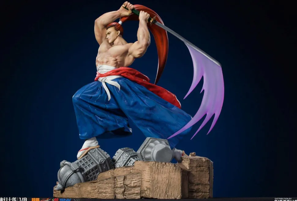 Samurai Shodown - Genjuro Kibagami 10” Statue