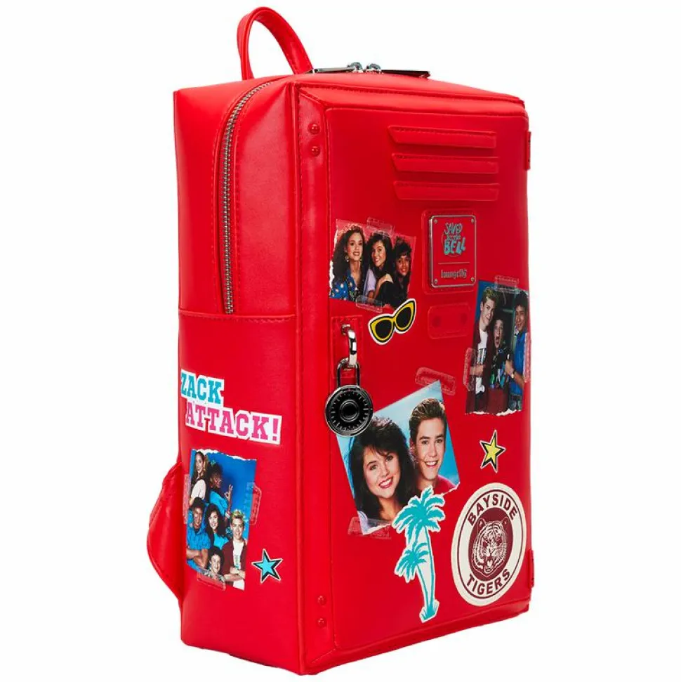 Saved by the Bell - Bayside High Locker 12" Faux Leather Mini Backpack